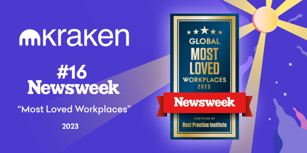 Kraken is recognized as a Newsweek Top 100 Global Most Loved Workplace « Kraken Blog