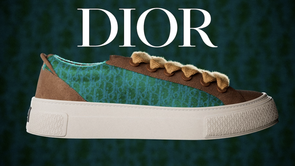 Dior Unveils B33 Sneaker Range with Blockchain Integration