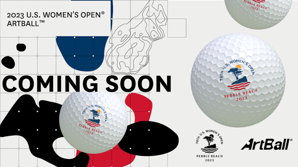 An illustration for the 2023 U.S. Women's open artball.