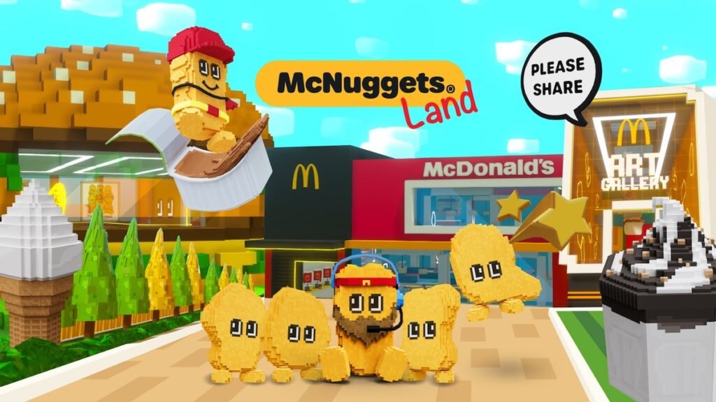 McDonald’s Launches “McNuggets Land” in The Sandbox Metaverse