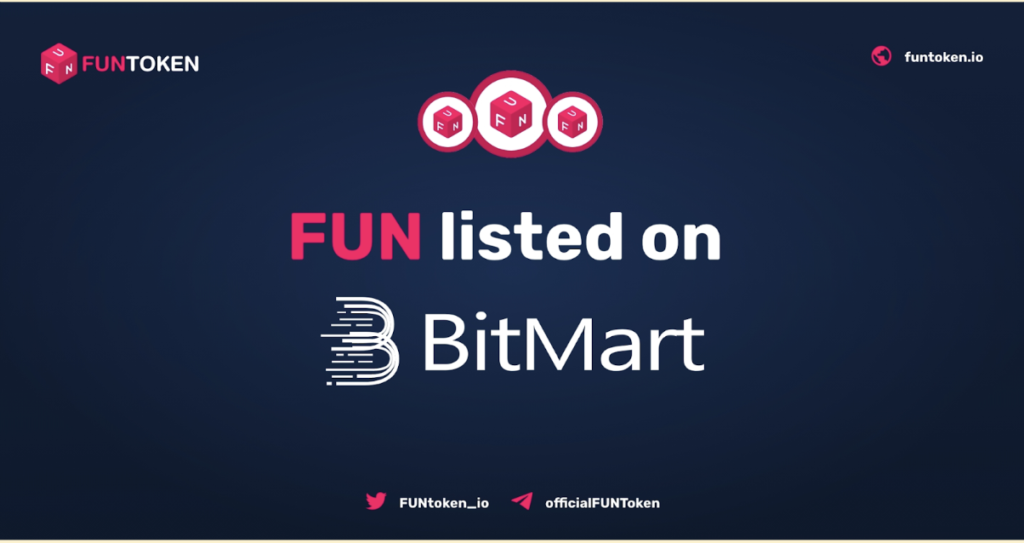 FUNToken Enters a New Era as it Joins the Ranks of BitMart Exchange, Expanding Opportunities for iGaming Enthusiasts