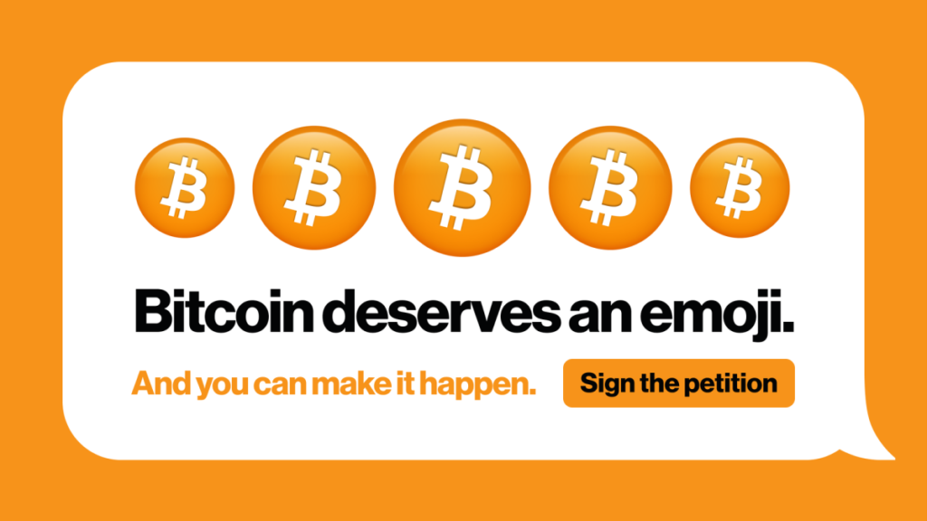 Over 25 Leading Bitcoin Companies Rally for Official Bitcoin Emoji