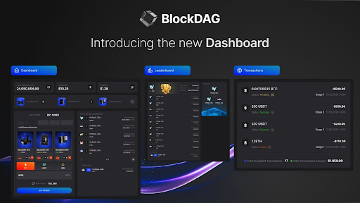 BlockDAG Dashboard Upgrade Boosts Presale to $30M Amid Litecoin and Lido DAO Struggles