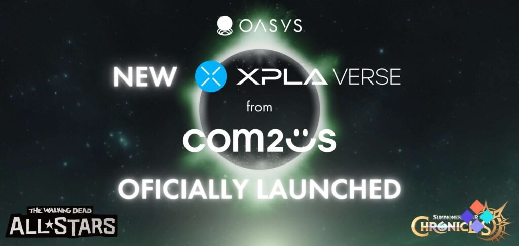 XPLA Verse Launches On Oasys, Com2uS Titles Now Live