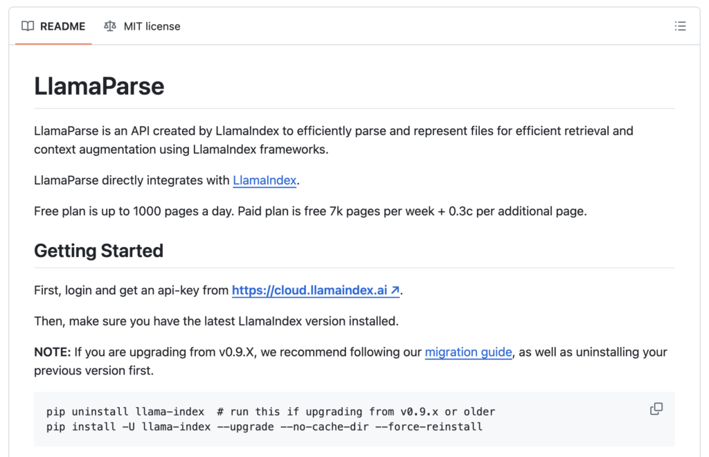 LlamaParse: An API by LlamaIndex to Efficiently Parse and Represent Files for Efficient Retrieval and Context Augmentation Using LlamaIndex Frameworks