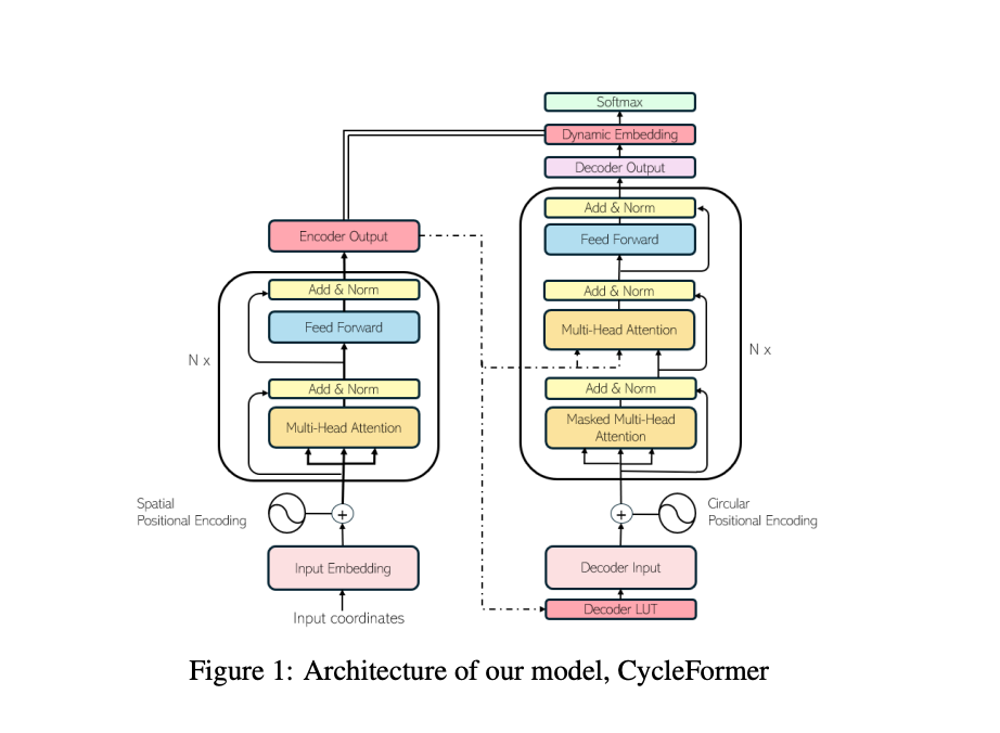 CycleFormer: A New Transformer Model for the Traveling Salesman Problem (TSP)