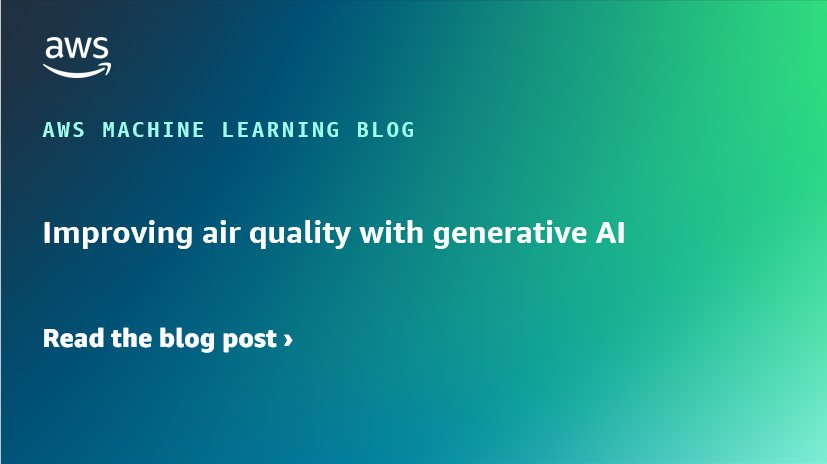 Improving air quality with generative AI