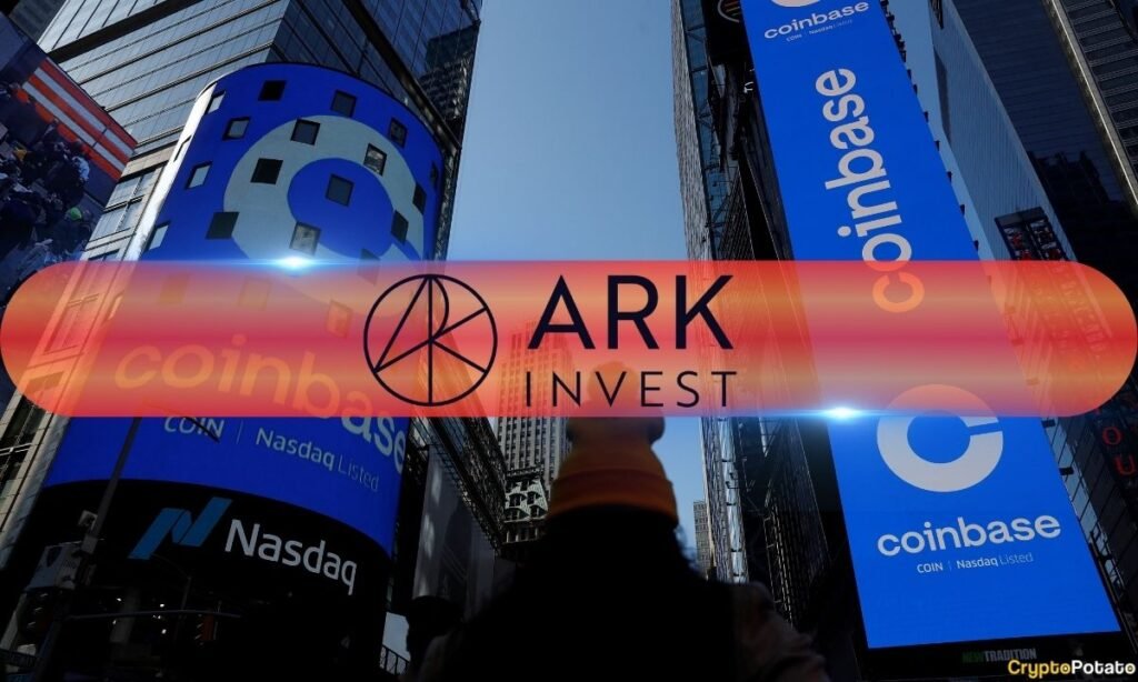 Ark Invest Loads up on Coinbase Stock Amid Market Dump