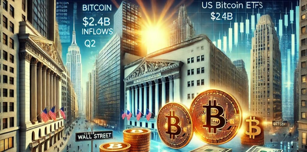 US Bitcoin ETFs Garner $2.4B In Q2 Inflows