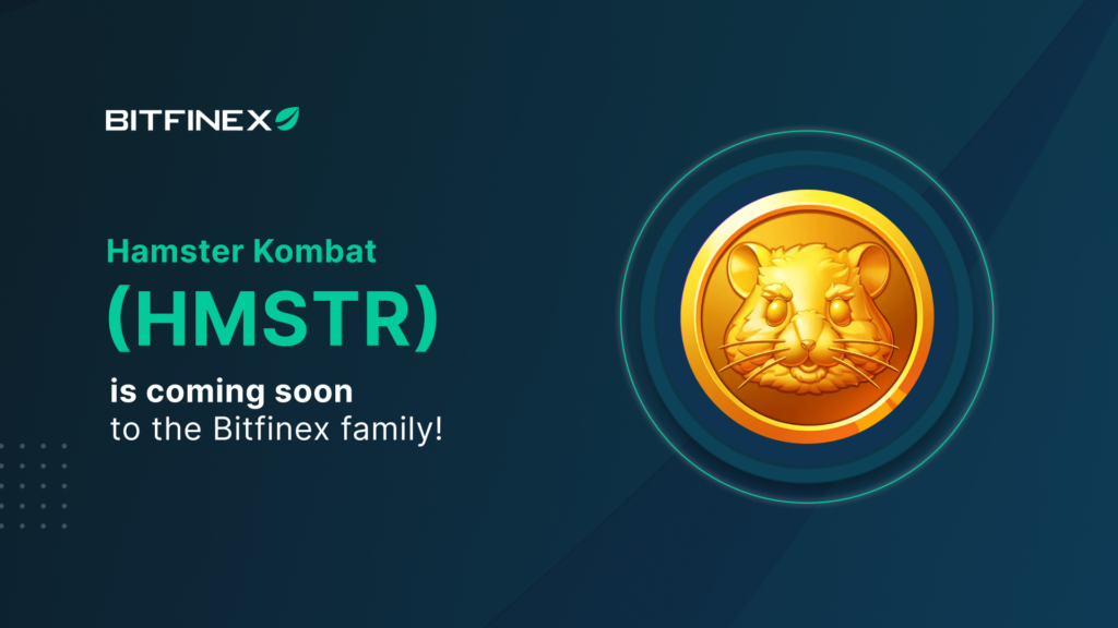 Bitfinex Among First Exchanges to List HMSTR, Native Token of Hamster Kombat