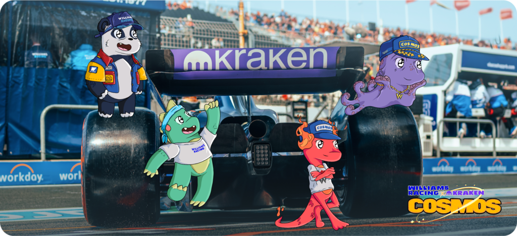 The Cosmos collection: Kraken and Williams Racing fuel the next generation of F1 IRL crossovers at the 2024 Formula 1 Pirelli United States Grand Prix