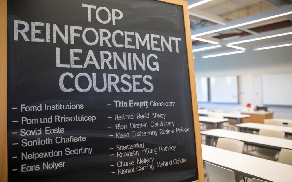 Top Reinforcement Learning Courses - MarkTechPost