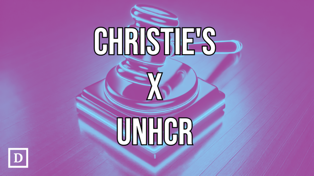 Christie’s Announces Art Auction Supporting UNHCR On Ethereum