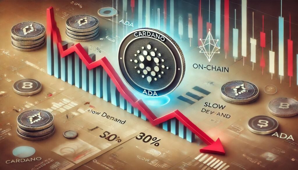 Cardano (ADA) Faces Risk Of 30% Drop – On-Chain Metrics Confirm A Slow Demand