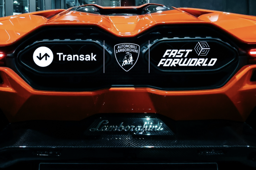 Transak Powers NFT Checkout for Lamborghini’s Fast ForWorld