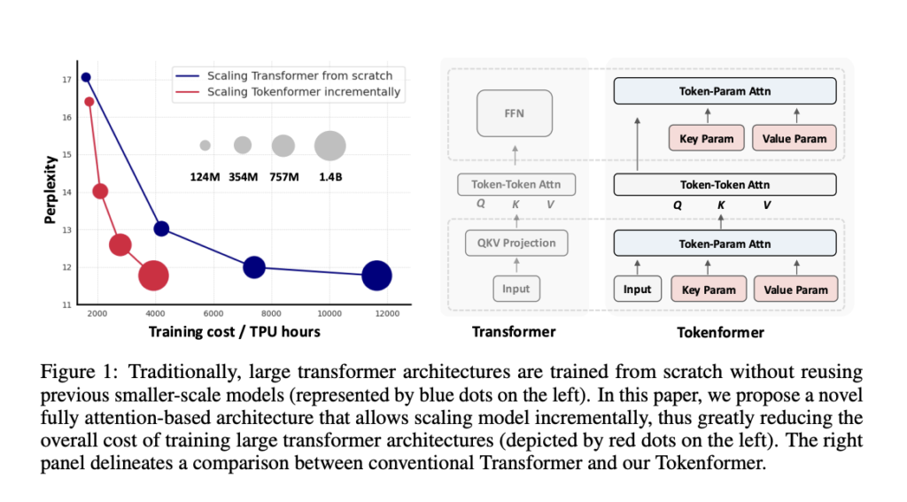 Tokenformer: The Next Generation of Transformer Architecture Leveraging Tokenized Parameters for Seamless, Cost-Effective Scaling Across AI Applications