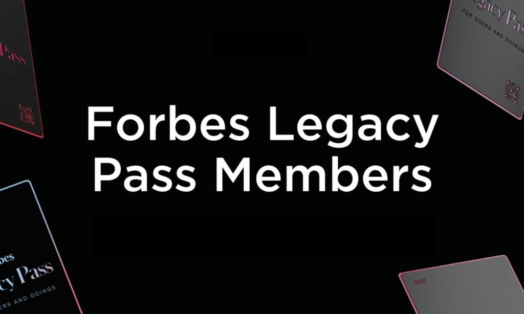 Forbes Web3 Celebrates Innovation: Legacy Pass Members Showcased in the Forbes Magazine