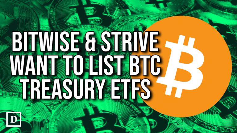 Bitwise and Vivek's Strive Plan Bitcoin Treasury ETFs