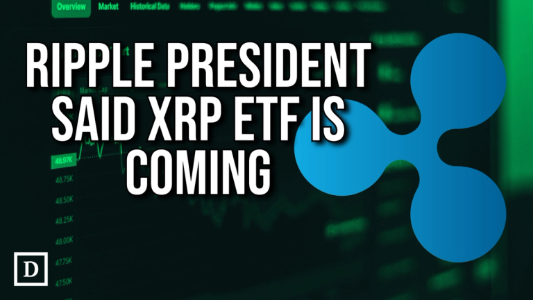 Ripple President Says XRP ETF Next In Line After Bitcoin and Ethereum's