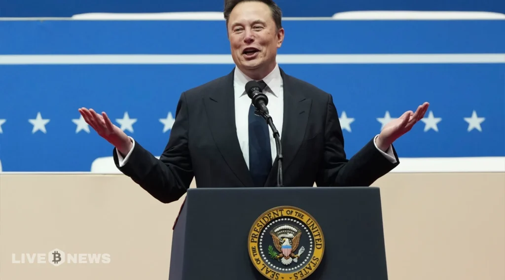 Elon Musk Backs Blockchain for US Treasury Shift