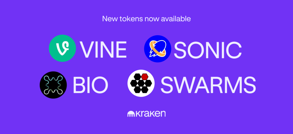 BIO, SONIC, SWARMS and VINE are available for trading!