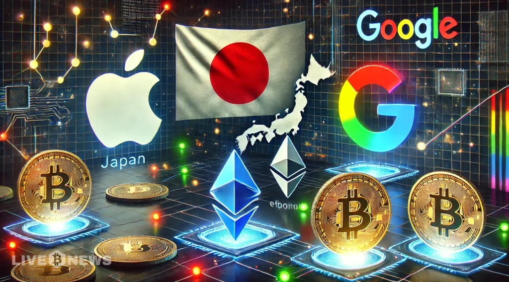 Japan Orders Apple, Google to Remove Unregistered Crypto Apps