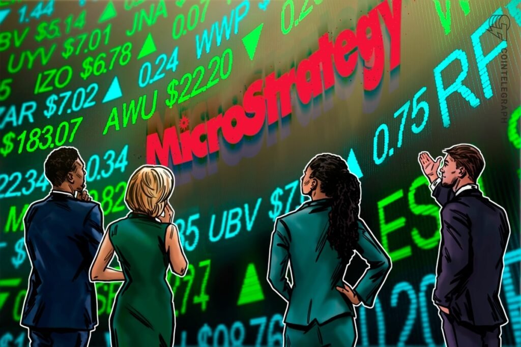 MSTR stock pops 15% following Bitcoin weekend rally